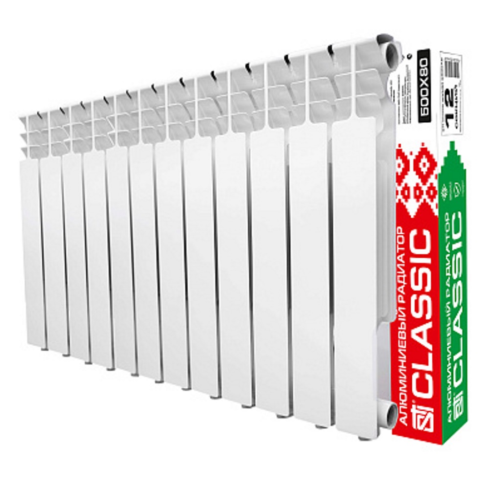 Алюминиевый радиатор STI Classic S500A Белый — изображение 5