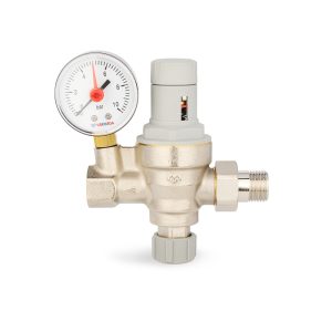 Подпиточный клапан Varmega ВР-НР мембранный, с манометром